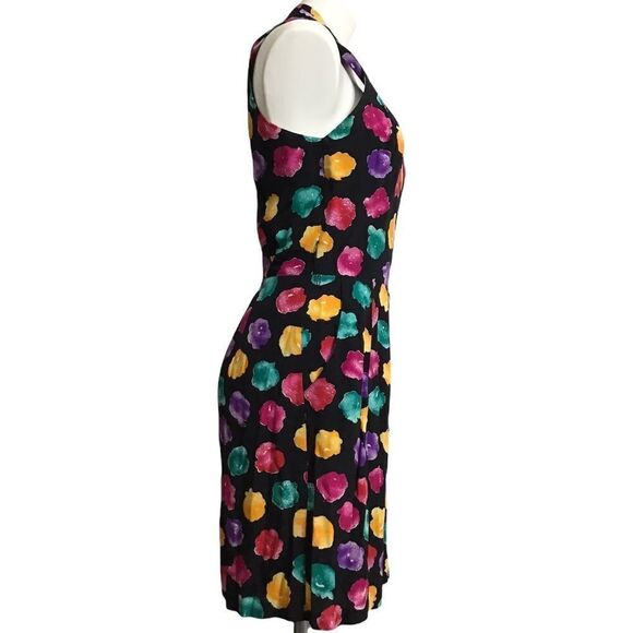 Vintage R.J Stevens by Carol Escritor Sleeveless Square Neck Romper Size 8 - Picture 4 of 14